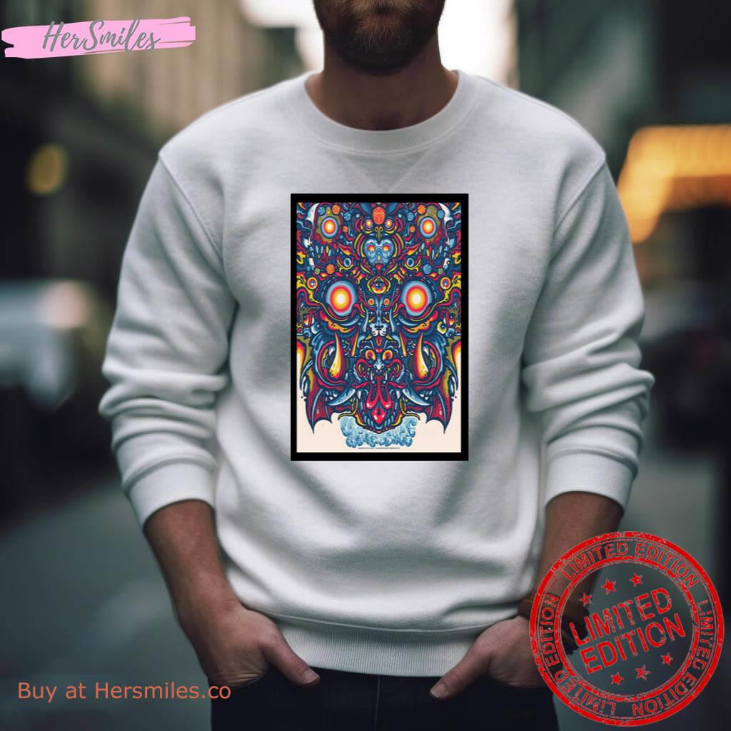 Umphrey’S Mcgee August 24 25 2023 Salvage Station Asheville Nc Art Poster Design Shirt