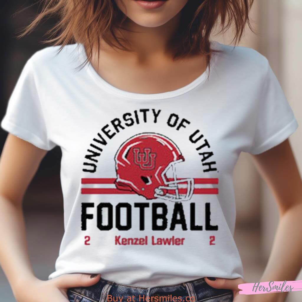 Utah Utes Kenzel Lawler 2023 Ncaa Football Shirt Utah Utes Kenzel Lawler 2023 Ncaa Football Shirt