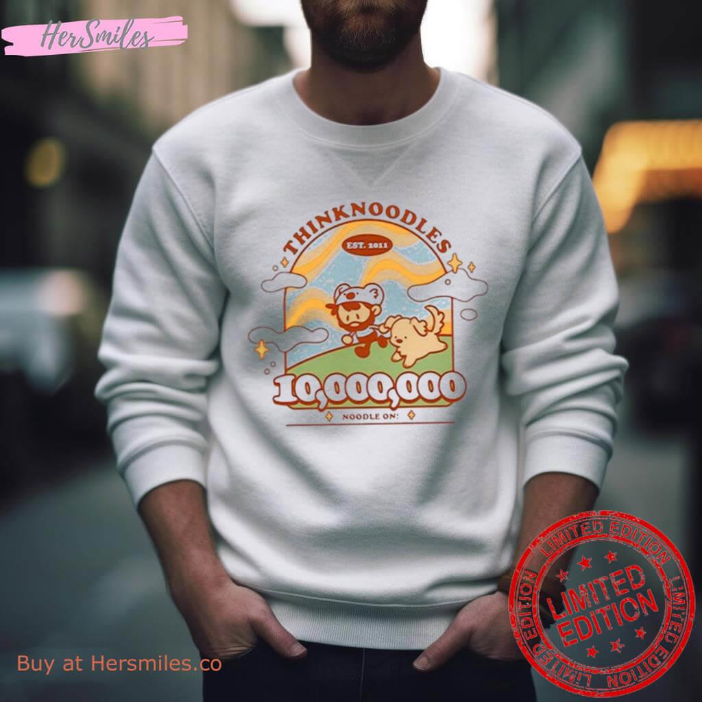 10 Million Noodles Outdoor Art Design Shirt