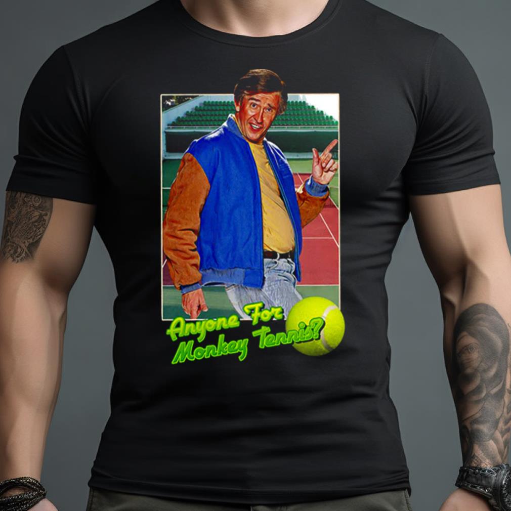 Alan Partridge Monkey Tennis Shirt