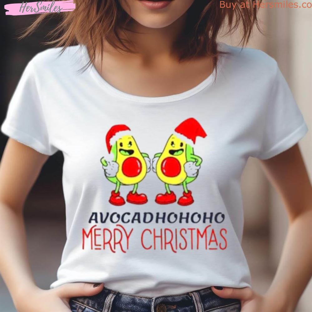 Avocadhohoho Merry Christmas Shirt Avocadhohoho Merry Christmas Shirt