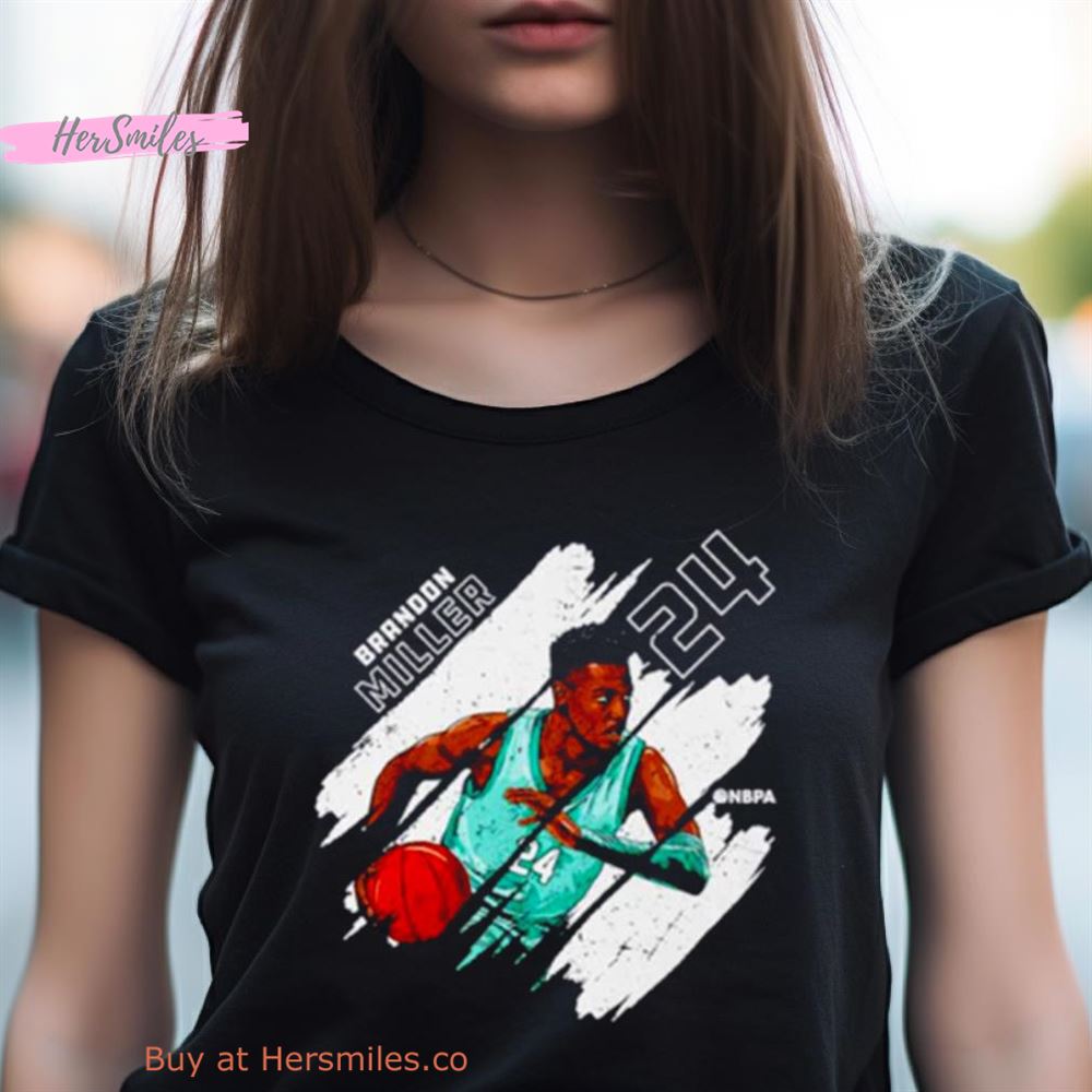 Brandon Miller Charlotte Stripes Basketball Shirt Brandon Miller Charlotte Stripes Basketball Shirt