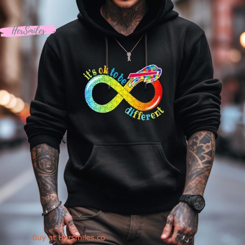 Buffalo Bills It'S Ok To Be Different Autism Infinity Shirt Buffalo Bills It'S Ok To Be Different Autism Infinity Shirt