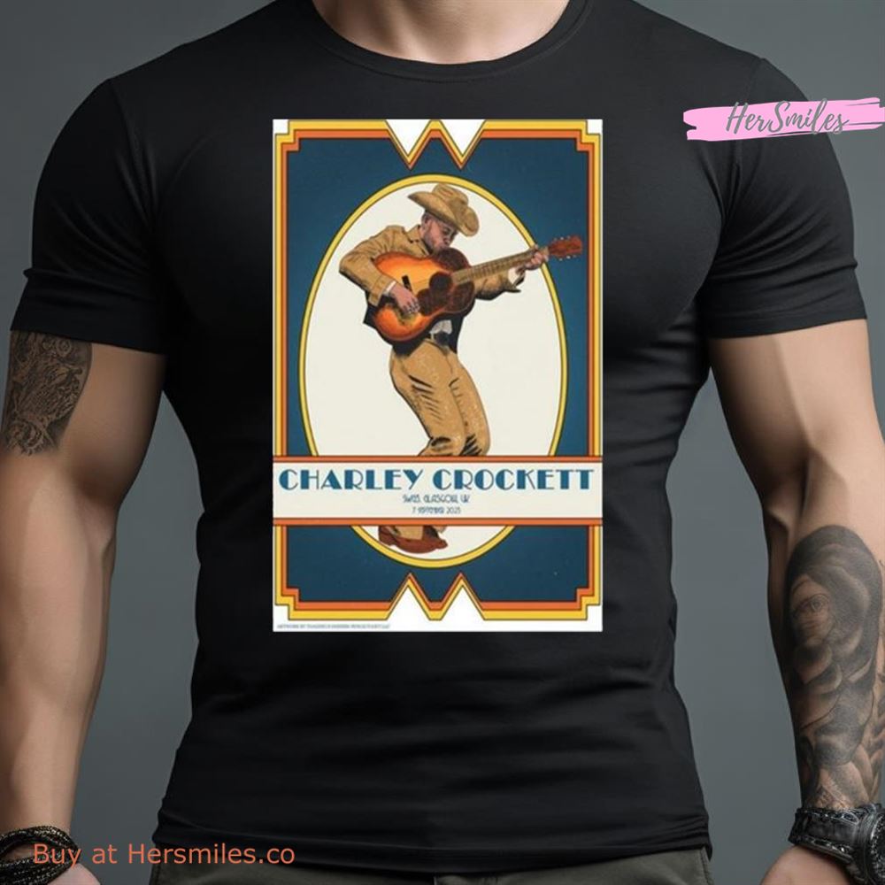 Charley Crockett Swg3 Glasgow, Uk September 2023 Shirt