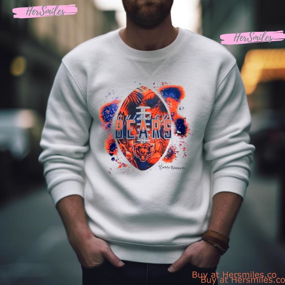 Chicago Bears Tommy Bahama Graffiti Touchdown Shirt