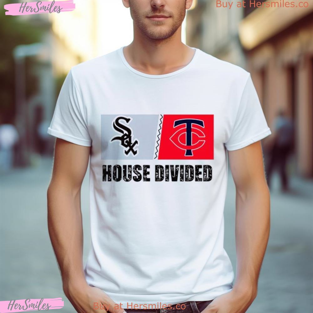 Chicago White Sox Vs Minnesota Twins House Divided Shirt