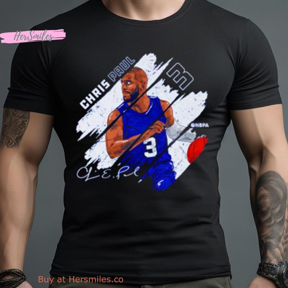 Chris Paul Golden State Stripes Basketball Shirt