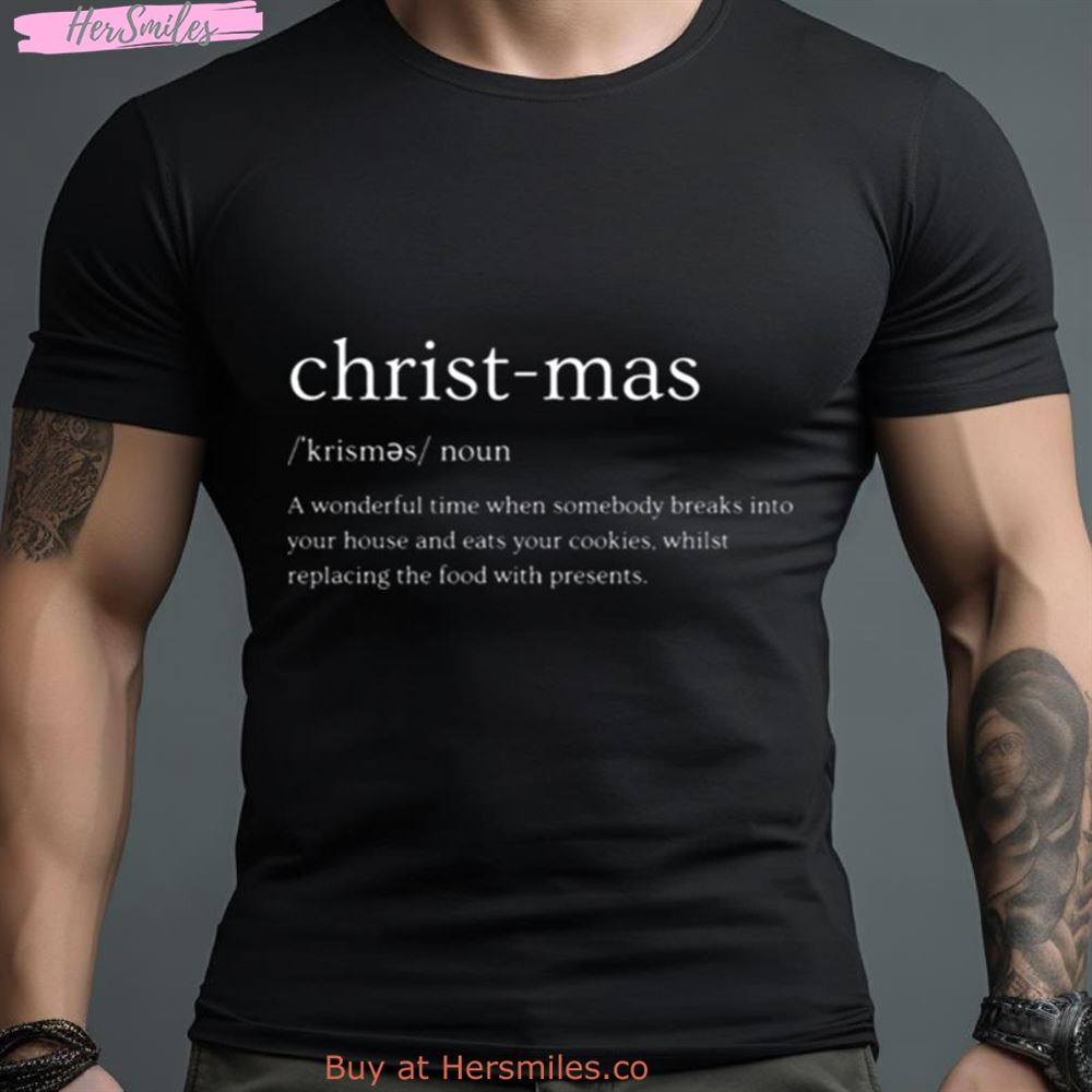 Christmas Definition Word Shirt