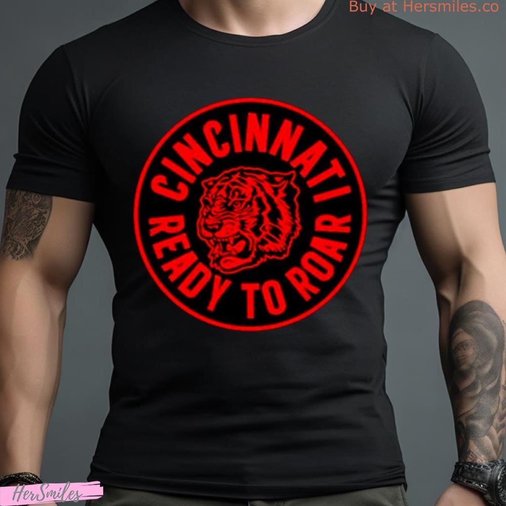 Cincinnati Ready To Roar Football Shirt