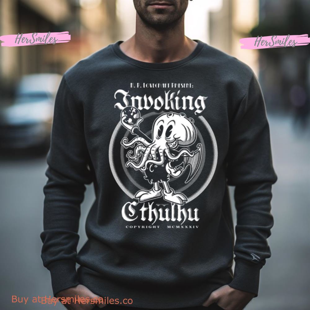 Cute 30S Cthulhu Old Cartoon Shirt