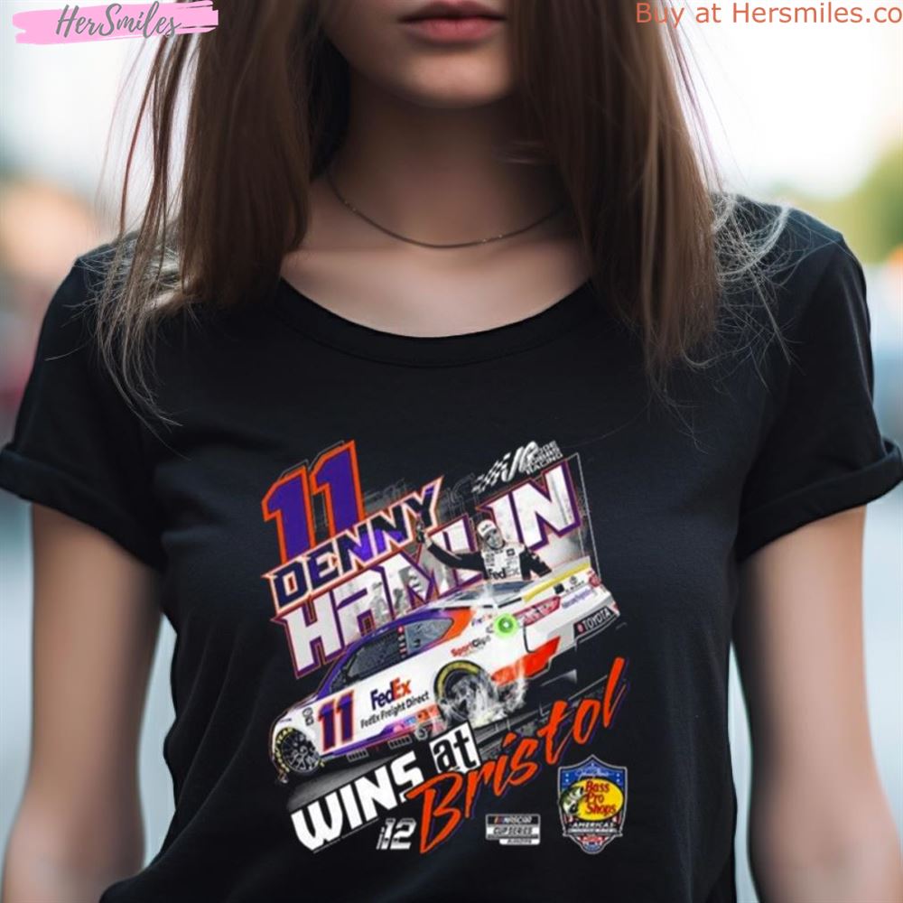 Denny Hamlin Joe Gibbs Racing Team Collection Black 2023 Race Winner Shirt Denny Hamlin Joe Gibbs Racing Team Collection Black 2023 Race Winner Shirt