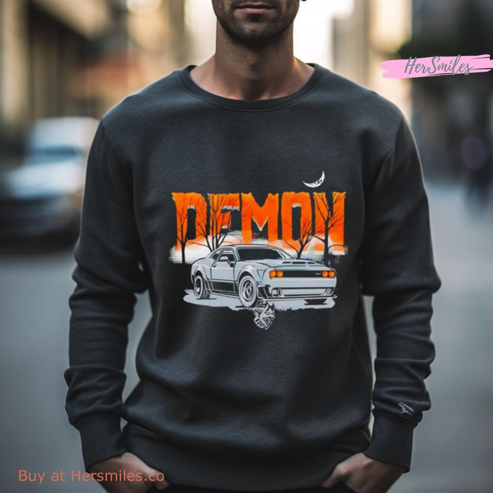 Dodge Challenger Srt Demon Halloween Shirt