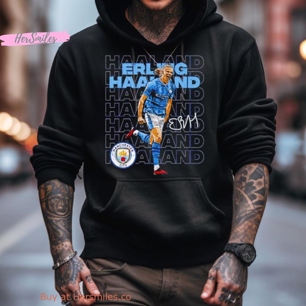 Erling Haaland Manchester City Design Premier League Shirt Erling Haaland Manchester City Design Premier League Shirt