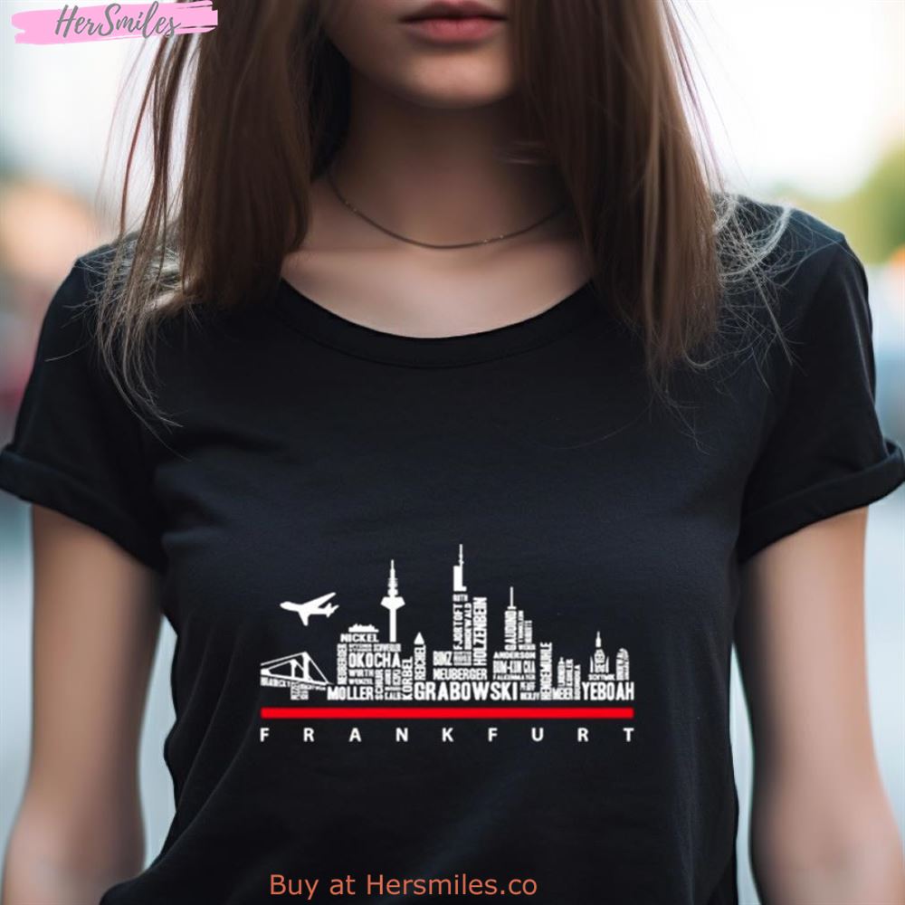 Frankfurt Skyline 2023 Champions Shirt Frankfurt Skyline 2023 Champions Shirt