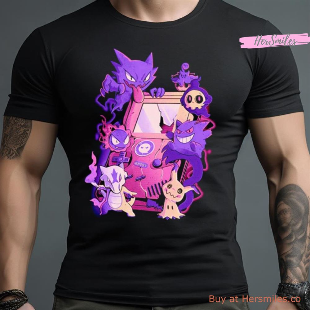 Ghost Poktmon Halloween Shirt