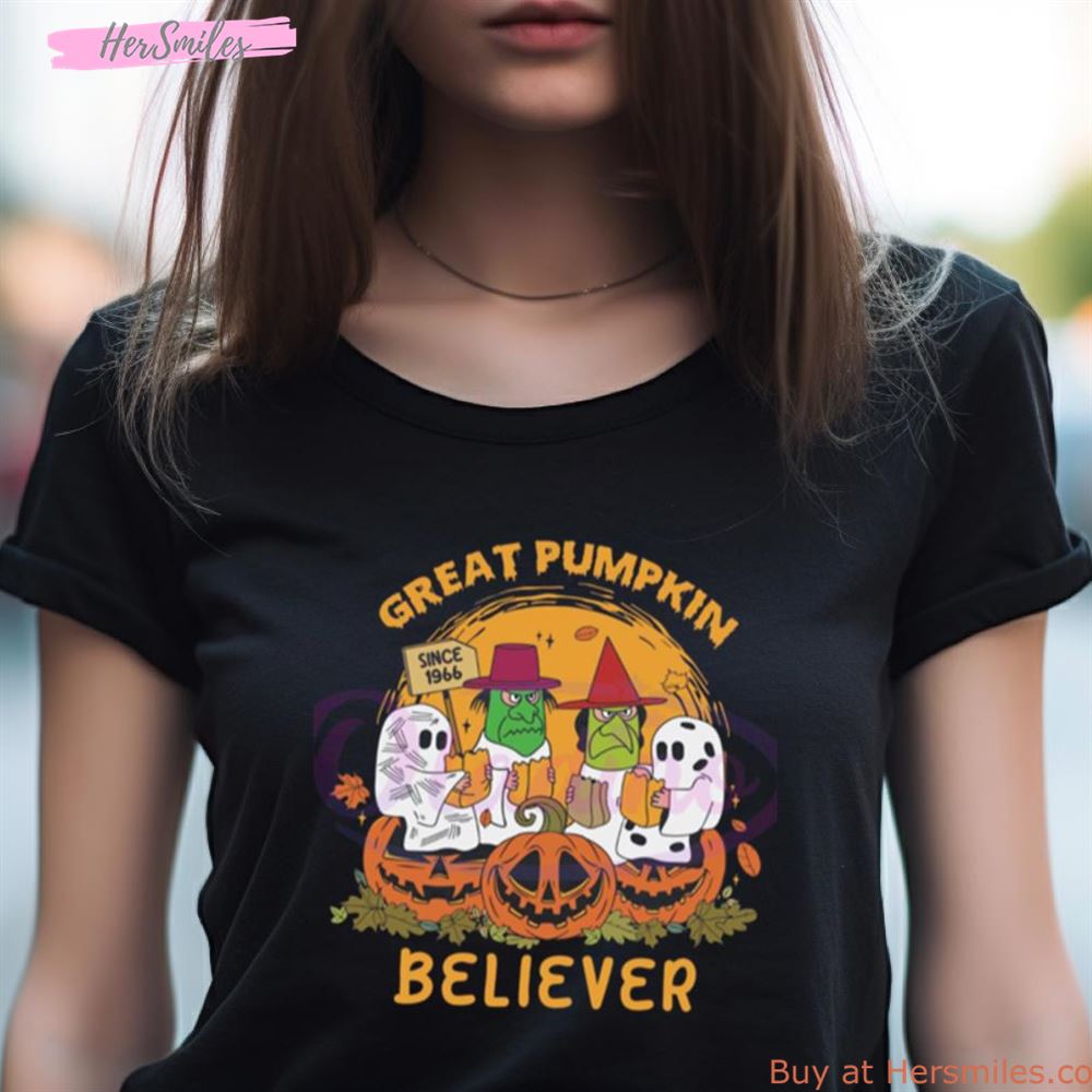 Great Pumpkin Believer I Got A Rock Since 1966 Shirt Great Pumpkin Believer I Got A Rock Since 1966 Shirt