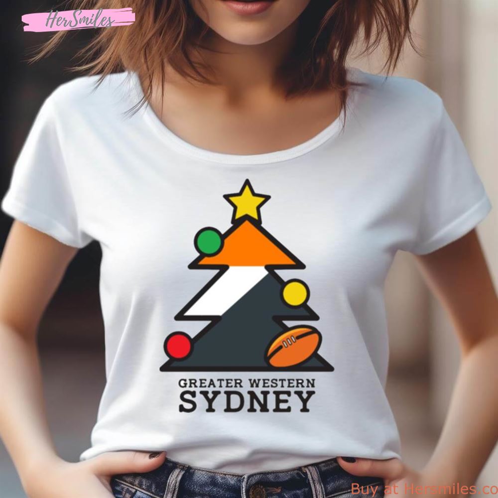 Greater Western Sydney Christmas Apron Eco B Shirt Greater Western Sydney Christmas Apron Eco B Shirt