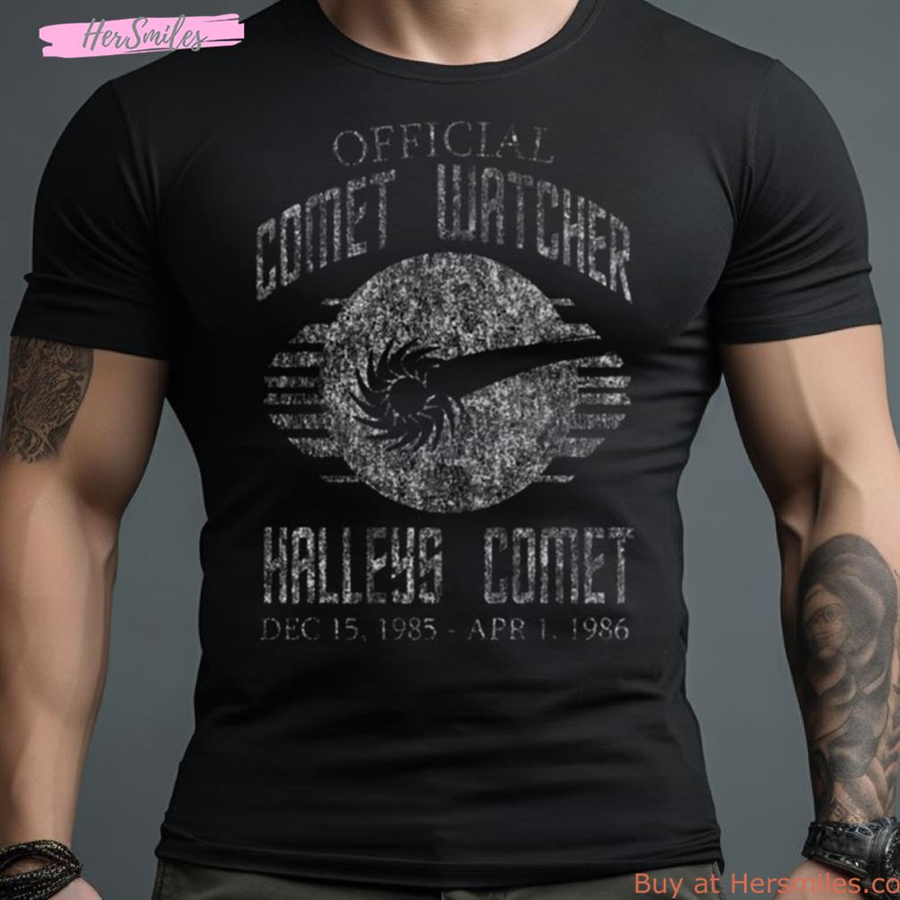 Halleys Comet Watcheronecolor Shirt