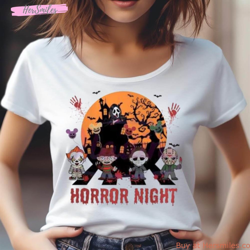 Halloween Horror Nights Abbey Road Thriller Movie 2023 Shirt Halloween Horror Nights Abbey Road Thriller Movie 2023 Shirt