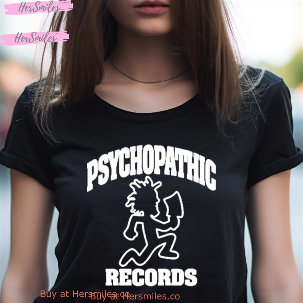 Insane Clown Posse Psychopathic Records Logo Shirt Insane Clown Posse Psychopathic Records Logo Shirt
