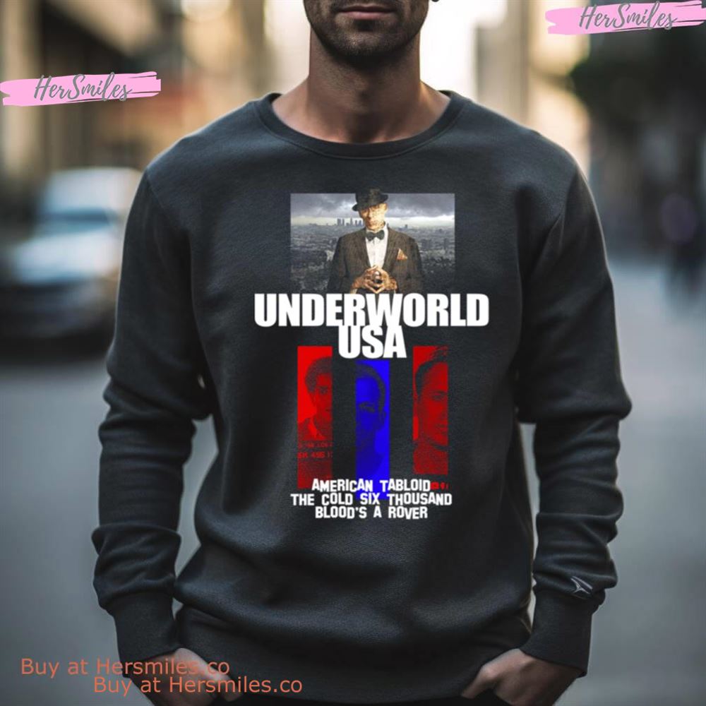 James Ellroy Underworld Usa Shirt