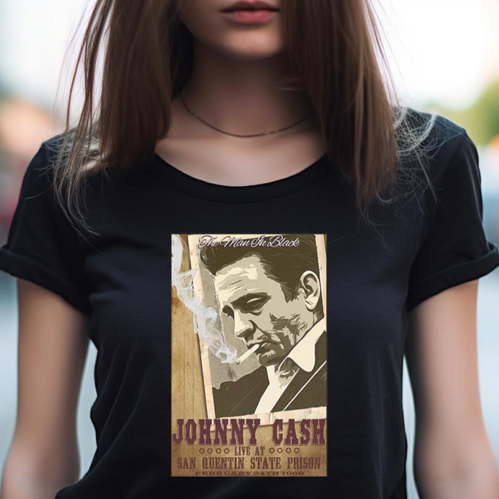 Johnny Cash Poster Shirt Johnny Cash Poster Shirt