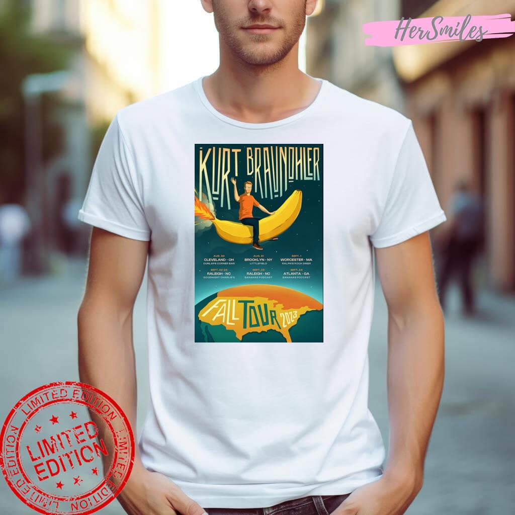Kurt Braunohler Aug 30 2023 Cleveland Ohio Art Poster Design Shirt