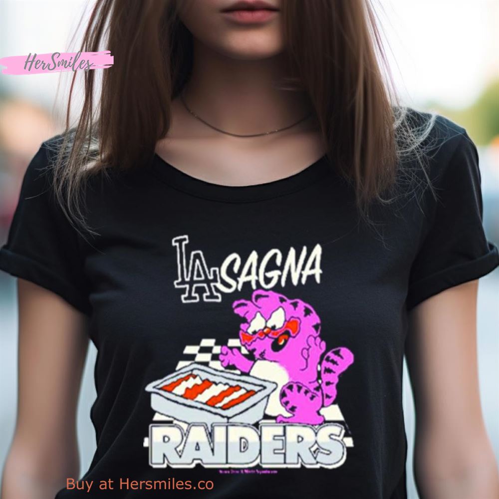 Lasagna Raiders Garfield Cat Shirt Lasagna Raiders Garfield Cat Shirt