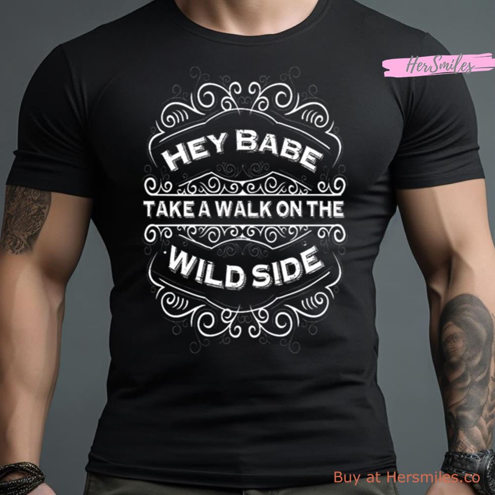 Lou Reed Walk On The Wild Side Shirt