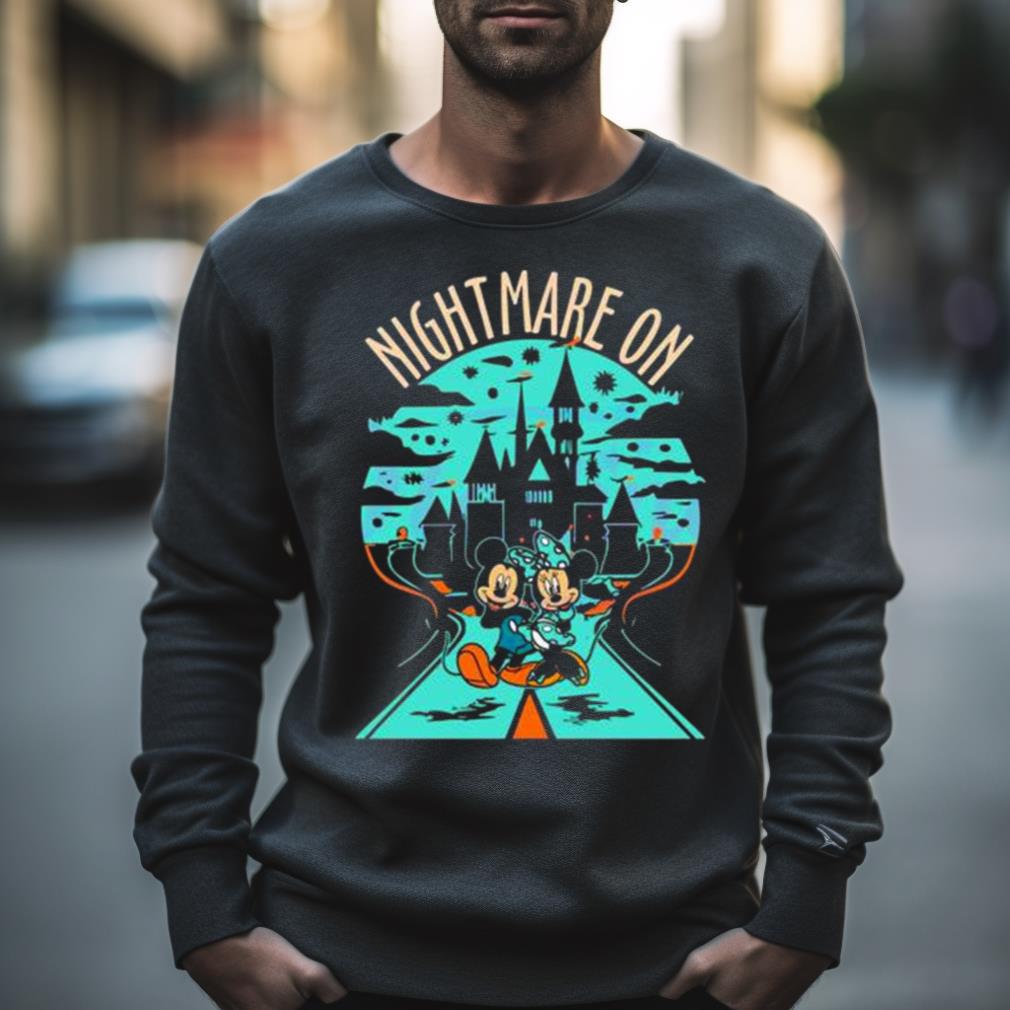 Mickey Mouse Nightmare On The Street Vintage Disney Halloween 2023 Shirt