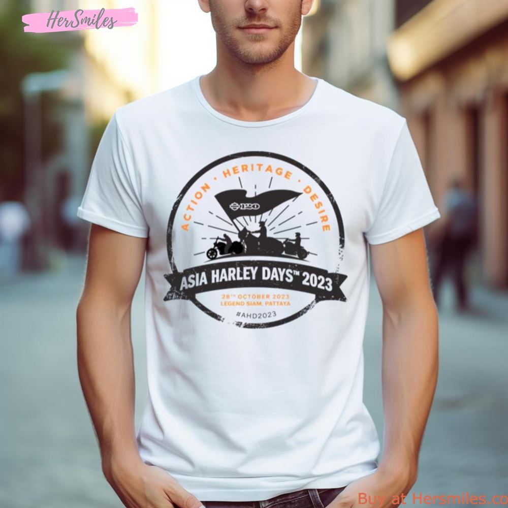 Moto Music Festival Asia Harley Day 2023 Logo Shirt