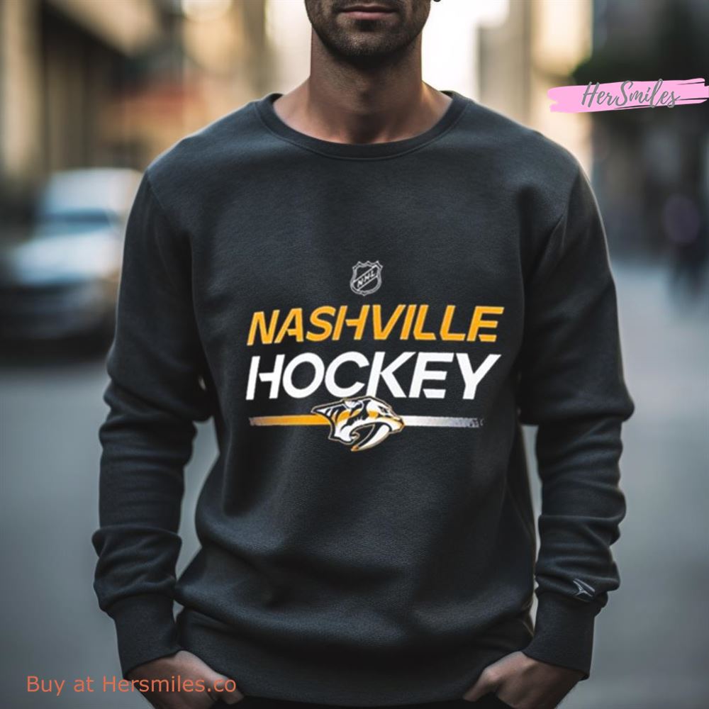 Nashville Predators Authentic Pro Primary Replen Shirt