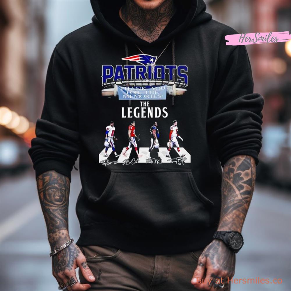 New England Patriots The Legends Thank You For The Memories Unisex Shirt New England Patriots The Legends Thank You For The Memories Unisex Shirt