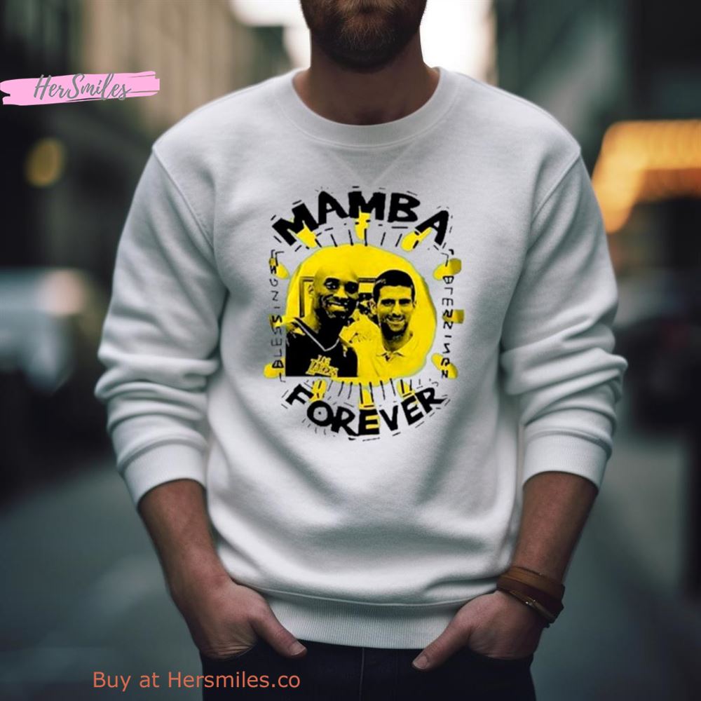 Novak Djokovic Kobe Bryant Mamba Forever Shirt