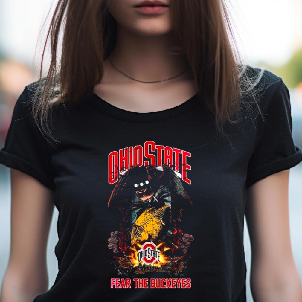 Ohio State Fear The Buckeyes Jack Skellington Halloween 2023 Shirt Ohio State Fear The Buckeyes Jack Skellington Halloween 2023 Shirt