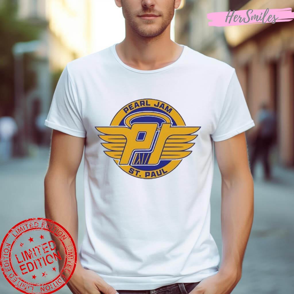 Pearl Jam St. Paul Flying Pj Shirt