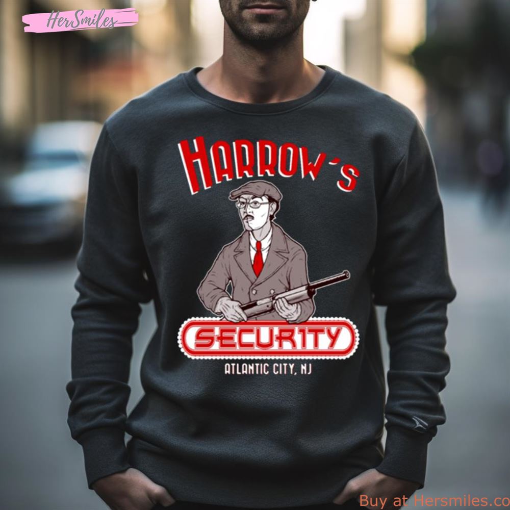 Retro Vintage Harrow’S Security Christmas Shirt