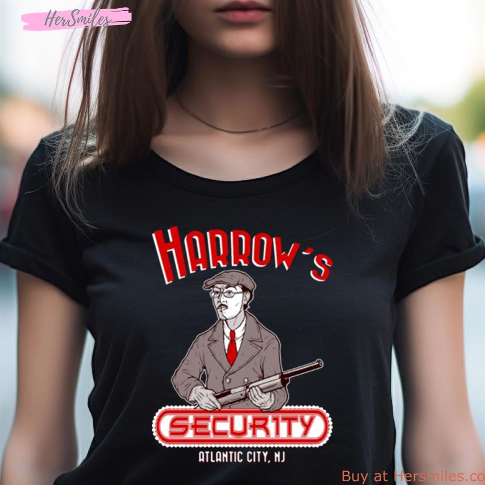 Retro Vintage Harrow'S Security Christmas Shirt Retro Vintage Harrow'S Security Christmas Shirt