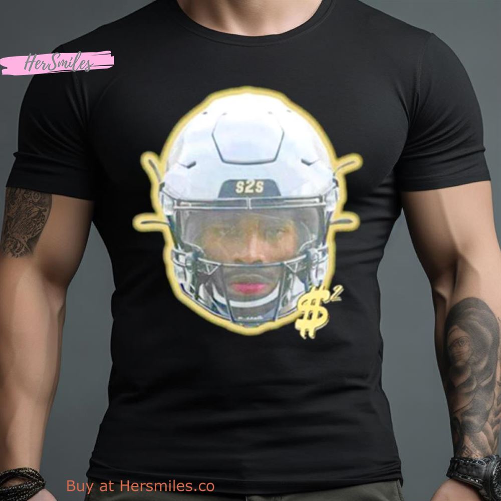 Shedeur Sanders Football Face Shirt