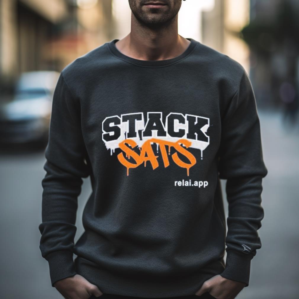 Stack Sats Relai App Shirt