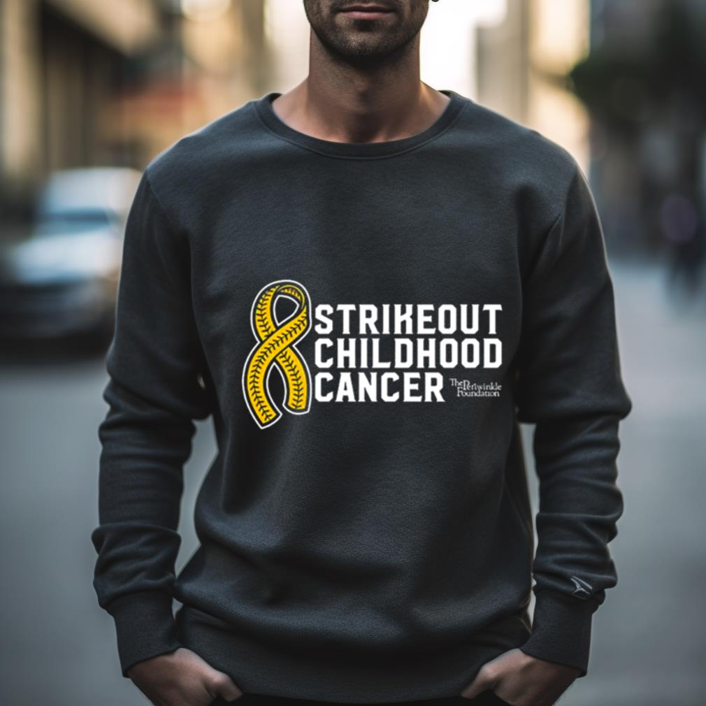 Strikeout Childhood Cancer Shirt
