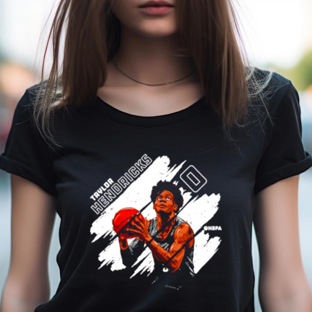 Taylor Hendricks Utah Stripes Basketball Shirt Taylor Hendricks Utah Stripes Basketball Shirt