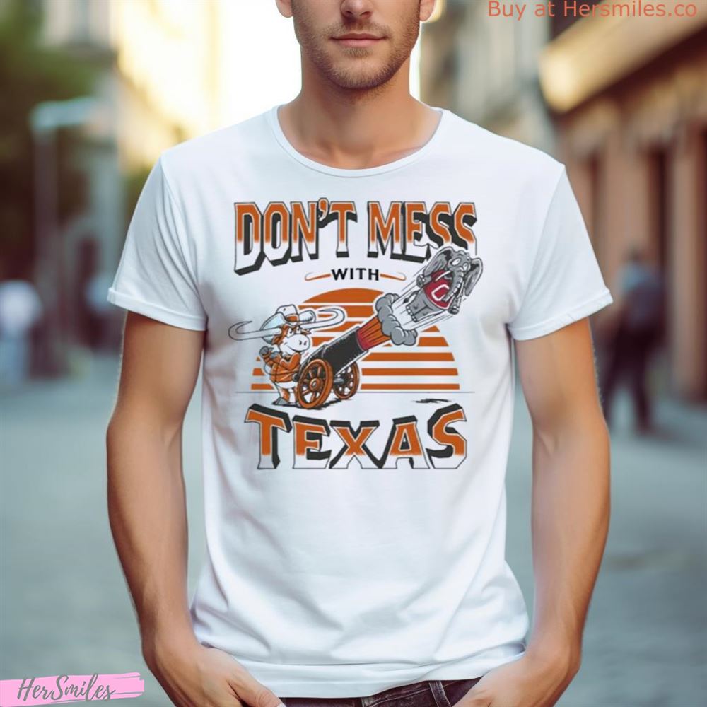 Texas Longhorns Vs Alabama Crimson Tide Don’T Mess With Texas Football Shirt