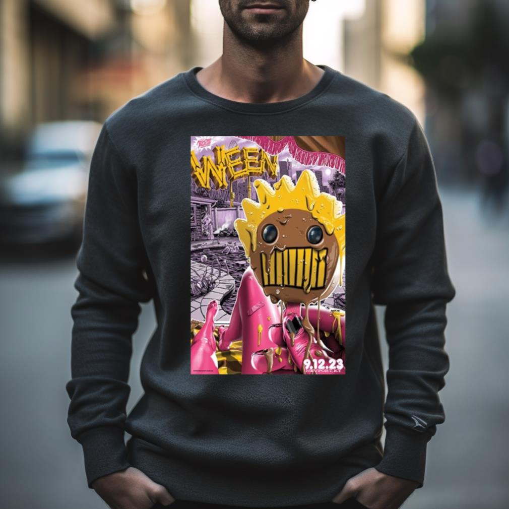 Ween Megacorp Pavilion Newport 2023 Poster Shirt