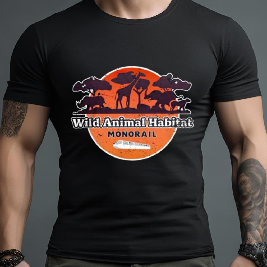 Wild Animal Habitat Monorail 2023 Shirt