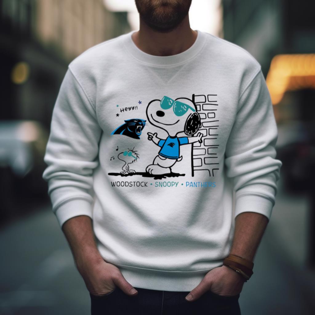 Woodstock Snoopy Panthers Shirt