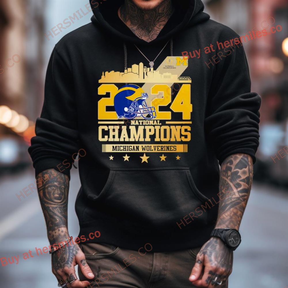 2024 National Champions Michigan Wolverines Football Helmet Shirt 2024 National Champions Michigan Wolverines Football Helmet Shirt
