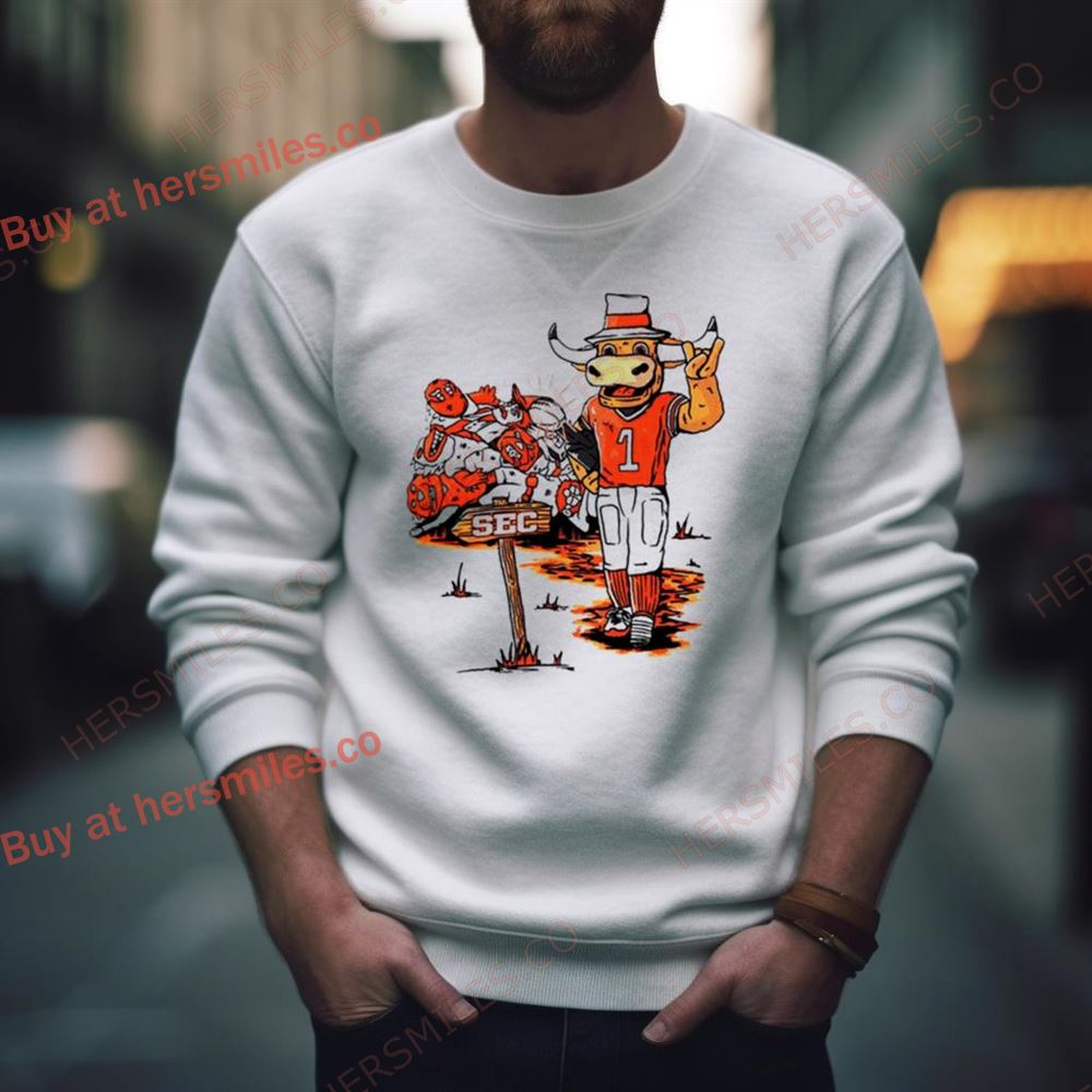 Bevo Texas Longhorns Sec Tx Conference Champs Shirt