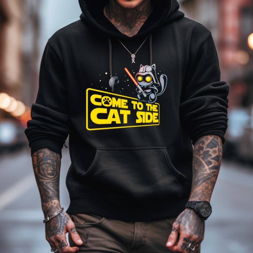 Cat Darth Vader come to the cat side shirt Cat Darth Vader come to the cat side shirt