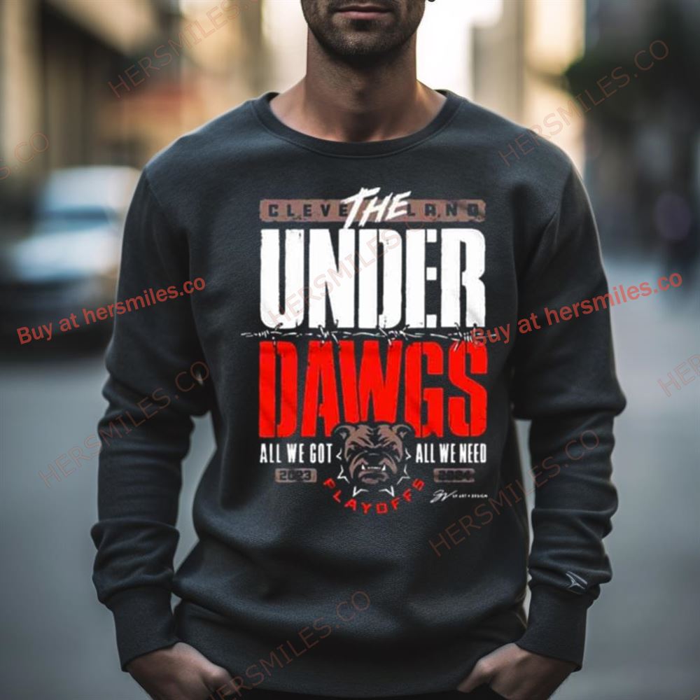 Cleveland Football The Underdawgs Playoffs 2023 2024 Shirt